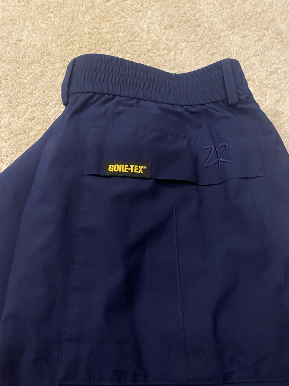 GORE-TEX Navy Jacket with ZR Brand Tag